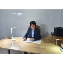 Mampara anticontagio para escritorio