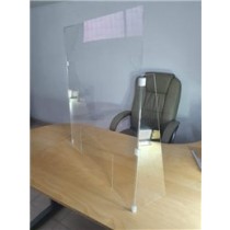 Mampara anticontagio LOW COST ESCRITORIO 100x75 cm