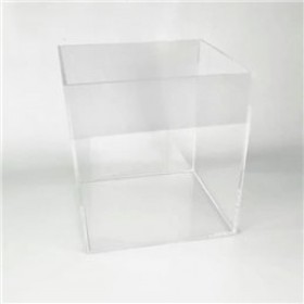 Caja de metacrilato 5 caras 15x15x15 cm