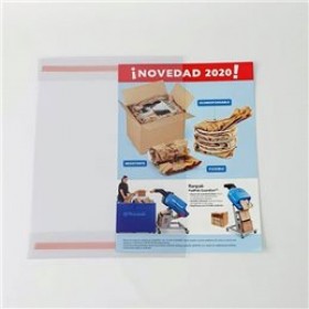 Portacarteles adhesivo de PVC A3