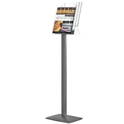 Portafolletos de pie 2 niveles para 2 A4 UPBS3000A4
