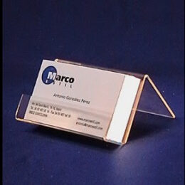 Tarjetero de sobremesa