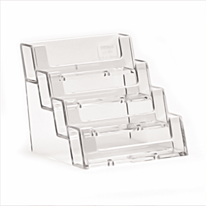 Tarjetero de sobremesa 4 escalones