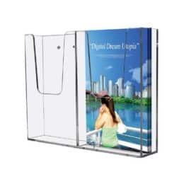 Portafolletos de pared 2 tríptico A4