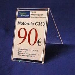 Portaprecios 6000406