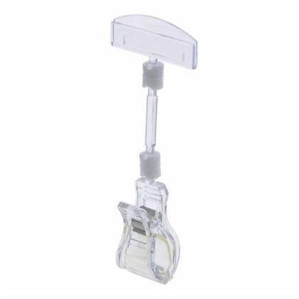 Portaprecios con pinza 120008