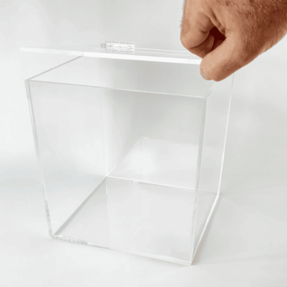 Cajas de metacrilato con tapa