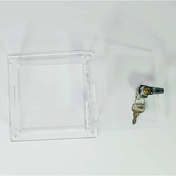 Caja para termostato con llave