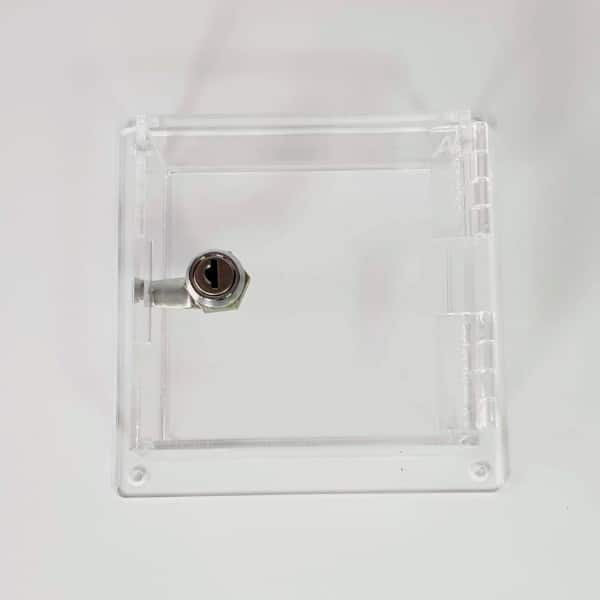 Caja para termostato con llave