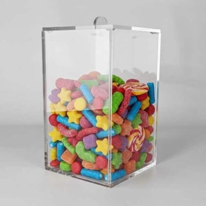 Cajas de metacrilato con tapa