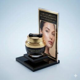 Glorificador para cosmética con portagráficas A6