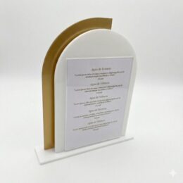 Portacarteles de metacrilato premium 410