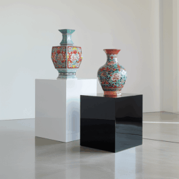 Pedestal de metacrilato 40x40x115 cm