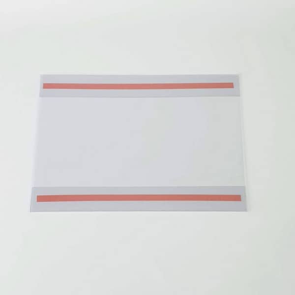 Portacarteles adhesivo de PVC A4 - Horizontal