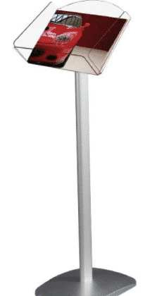 Portafolletos de pie A4 Horizontal UDBS10Y0A4